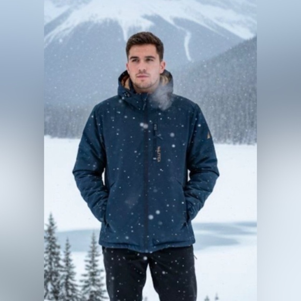 Nautica Men's Heritage Jacket Navy Blue Size Small